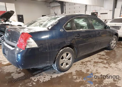 2007 Chevrolet Impala Lt from USA, damaged, VIN 2G1WT58K779180400